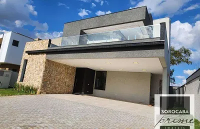 Casa com 3 dormitórios à venda, 390 m² por r$ 2.900.000,00 - alphaville nova esplanada iii - votorantim/sp