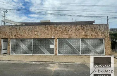 Casa com 3 dormitórios, 375 m² - venda por r$ 750.000,00 ou aluguel por r$ 4.640,60/mês - vila barão - sorocaba/sp