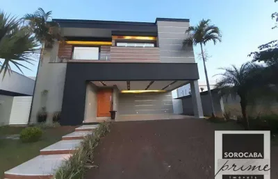 Sobrado com 6 dormitórios à venda, 400 m² por r$ 3.500.000 - alphaville nova esplanada - votorantim/sp