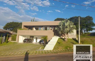 Sobrado com 3 suítes à venda, 420 m² por r$ 1.380.000 - condomínio residencial vale verde - sorocaba/sp