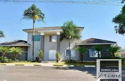 Casa com 4 suítes , 545 m² - venda por r$ 3.000.000 ou aluguel por r$ 16.668/mês - cajuru do sul - sorocaba/sp