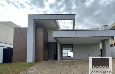 Casa com 3 dormitórios à venda, 248 m² por r$ 2.100.000,00 - alphaville nova esplanada iii - votorantim/sp