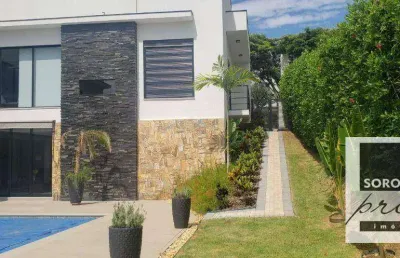 Casa com 3 suítes ( com projeto para até 5 suítes) à venda, 407 m² por r$ 3.980.000 - condomínio fazenda imperial sorocaba - sorocaba/sp