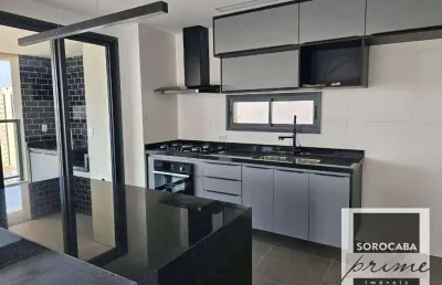 Apartamento com 3 suítes para alugar, 153 m² por r$ 12.000/mês - ícone planeta - sorocaba/sp