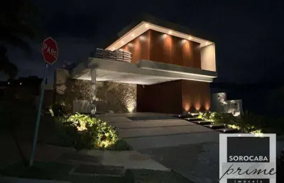 Sobrado com 4 dormitórios à venda, 405 m² por r$ 4.500.000,00 - alphaville nova esplanada iii - votorantim/sp