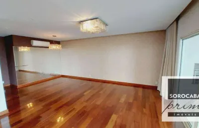 Apartamento com 3 suítes para alugar, 280 m² por r$ 13.430/mês - jardim portal da colina - sorocaba/sp