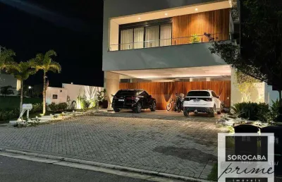 Sobrado com 3 suítes à venda, 340 m² por r$ 3.600.000 - alphaville nova esplanada i - votorantim/sp