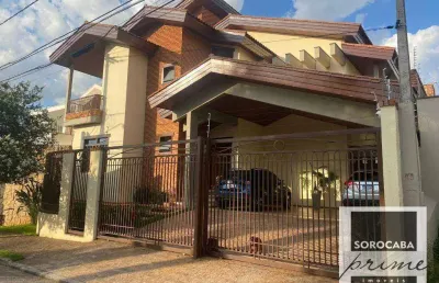Sobrado com 5 suítes , 448 m² - venda por r$ 1.950.000 ou aluguel por r$ 13.382/mês - jardim américa - sorocaba/sp