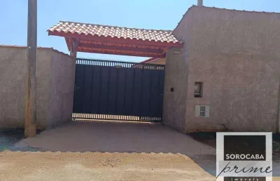 Chácara com 2 dormitórios à venda, 1186 m² por r$ 340.000- araçoiaba da serra/sp