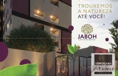 Apartamento lançamento com 2 dormitórios ( sendo 1 suíte) à venda, 64 m² - edifício jaboh- jardim maria do carmo - sorocaba/sp