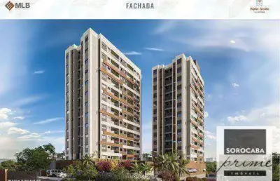 Apartamento lançamento com 3 dormitórios ( sendo 2 suítes) à venda, 81 m² - alpha sevilla- vila hortência - sorocaba/sp