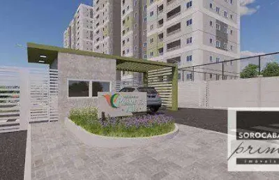 Apartamento lançamento com 2 dormitórios à venda, 43 m² - reserva ville - jardim marcelo augusto - sorocaba/sp
