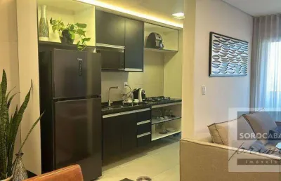 Studio com 1 dormitório à venda, 45 m² por r$ 380.000 - edifício red sorocaba - sorocaba/sp