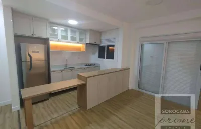Studio com 1 dormitório, 37 m² - venda por r$ 560.000 ou aluguel por r$ 3.850/mês - jardim portal da colina - sorocaba/sp