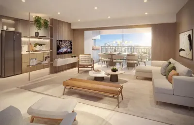 Lindo apartamento de 127m² e 3 suítes no jardim são paulo - sp