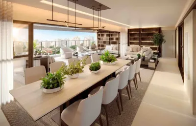 Lindo apartamento no brooklin de 262m² - 4 suítes e 3 vagas.