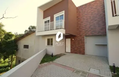 Sobrado novo em condomínio, com 03 quartos 01 suíte, 02 vagas e terraço!