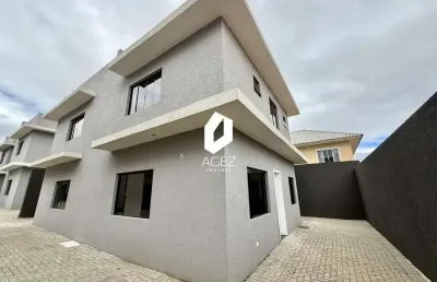 Sobrados a venda no guabirotuba, amplo terraço, 3 quartos com suíte.