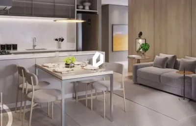 Apartamento 2 quartos, 01 vaga de garagem, centro, curitiba - pr