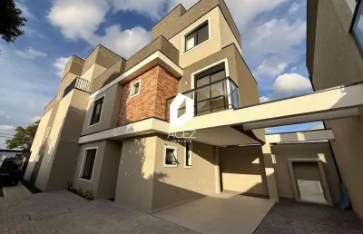 Sobrado novo com 04 quartos, 1 suíte, quintal e um terraço amplo!