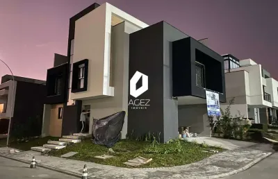Sobrado novo a venda em condomínio fechado no boa vista