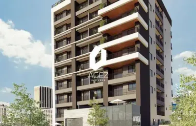 Apartamento studio com 01 quarto e sacada no centro cívico