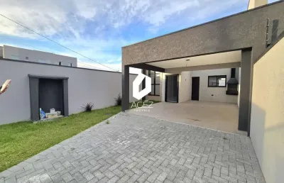 Casa 03 quartos sendo 01 suíte á venda em são josé dos pinhais - pr.