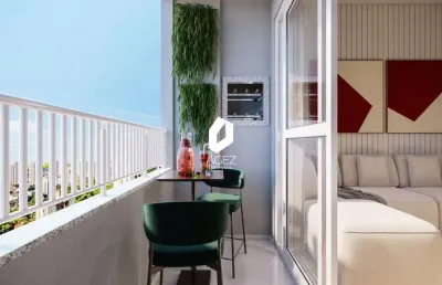 Apartamentos novo com 2 quartos e lazer completo no residencial carvalho