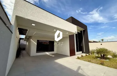 Casa novo a venda na fazenda rio grande, 3 quartos sendo 1 suíte.
