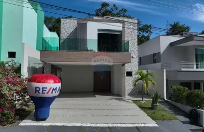Casa à venda no cond tiradentes, reformada 285m², com 2 suítes e 2 quartos, painel solar, aleixo em manaus
