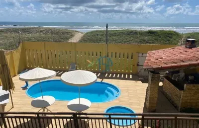 Casa padrão/ casa em frente ao mar / casa em frente ao mar em natal / casa em extremoz / casa na praia de genipabu