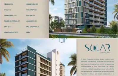 Solar parahyba residence flat - apartamento padrão/ apartamento no solar parahyba residence flat/ apartamento em jardim oceania/ apartamento em joao pessoa