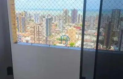 Apartamento vista mar/ apartamento em manaira/ apartamento em joão pessoa/ vista definitiva para o mar.