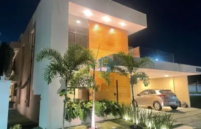 Condomínio sunset boulevard - casa alto padrão em natal no condomínio sunset boulevard