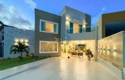 Alameda green woods - candelária - luxuosa  residencia duplex no condomínio  green woord