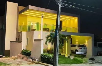 Casa triplex / casa alto padrão triplex / casa alto padrão em natal / casa triplex em condomínio fechado / casa alto padrão triplex no condomínio bosque das palmeiras