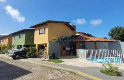 Condomínio villa paraíso - casa duplex/ casa de condomínio em ponta negra / casa próximo ao mar / casa em condomínio fechado villa de ponta negra / casa no condomínio villa paraíso