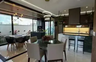 Condominio monte carlo - casa alto padrão/casa mobiliada no condomínio monte carlo com energia solar.