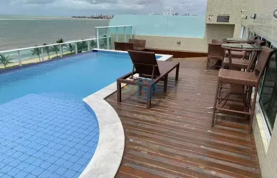 Mar bello plaza flats - flat padrao/ flat no mar bello plaza flats/ flat em intermares/ flat em joao pessoa