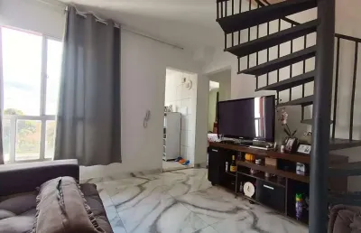 Cobertura à venda, 1 vaga, mangueiras - belo horizonte/mg