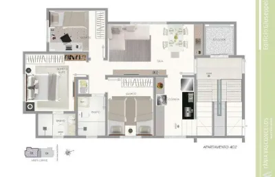 Cobertura à venda, 3 quartos, 1 suíte, 2 vagas, milionários - belo horizonte/mg