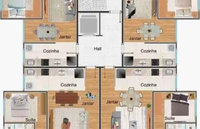 Cobertura à venda, 3 quartos, 1 suíte, 2 vagas, miramar - belo horizonte/mg