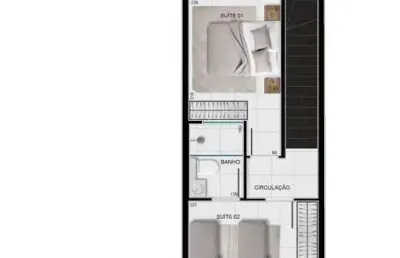 Casa à venda, 2 quartos, 2 suítes, 1 vaga, tirol - belo horizonte/mg