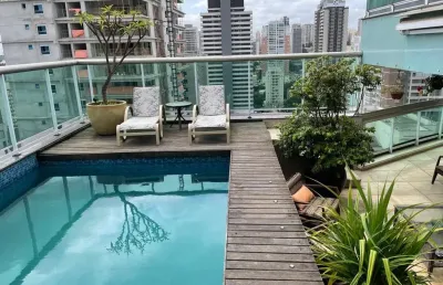 Cobertura com 3 quartos para alugar na Rua Apinajés, 242, Pompéia, São Paulo