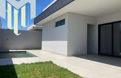 Casa à venda condomínio terras da fazenda com 03 suítes,piscina, iluminação em led,ar condicionado  ,portaria 24 hrs,play graund,salão de festas ,academia,campo de futebol,quadra esportiva.