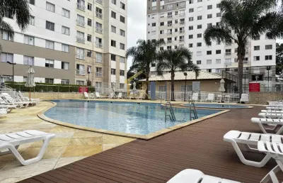 Apartamento 2 quartos 1 suite - condominio club - pinheirinho - curitiba/pr