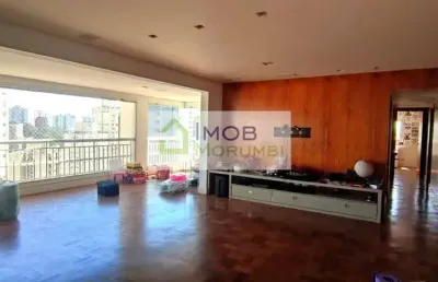 Apartamento alto padrão para locação 4 suítes, 3 vagas - panamby