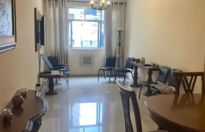 Apartamento para venda em santos, aparecida, 2 dormitórios, 2 suítes, 3 banheiros, 1 vaga