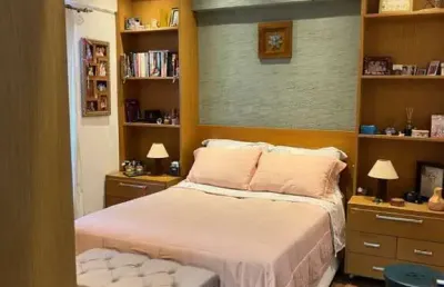 Apartamento para venda em santos, ponta da praia, 1 dormitório, 1 suíte, 1 banheiro, 1 vaga