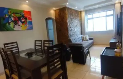Apartamento para venda em santos, macuco, 2 dormitórios, 1 banheiro, 1 vaga